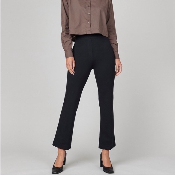 SPANX Black Boot Cut Pants - Picture 1 of 8